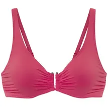 LASCANA Bikini-Top Damen Rosa 38 Cup D