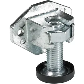 Hettich Verstellfuß für Sockelmontage M10 38 mm Grau