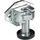 Hettich Verstellfuß für Sockelmontage M10 38 mm Grau