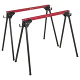 TOOLCRAFT TO-10311633 Stahl Sägebock klappbar 230 kg (B x T) 965 mm x 480 mm 3.9 kg 2 Stk