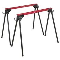 TOOLCRAFT TO-10311633 Stahl Sägebock klappbar 230 kg (B x T) 965 mm x 480 mm 3.9 kg 2 Stk