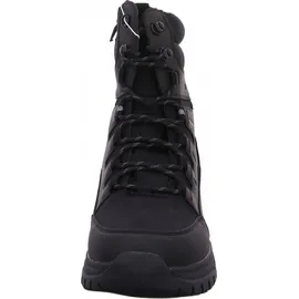 ROMIKA Herrenschuhe Warmfutter Winterstiefel Schwarz Freizeit, Schuhgröße:46 EU