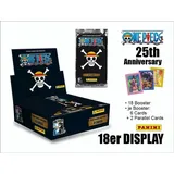 Panini One Piece 25th Anniversary Trading Cards Booster-Display