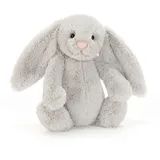 Jellycat Bashful Silver Bunny - Kuscheliger Silberhase (Plüschtier Premium Quali