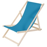 Strandliege Liegestuhl Gartenliege Klappbar Sonnenliege Holz Strandstuhl Faltbar