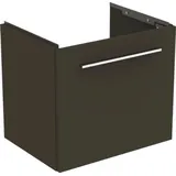 Ideal Standard i.life S Möbel-Waschtischunterschrank T5290NV 1 Auszug, 50 x 37,5 x 44 cm, quarzgrau matt