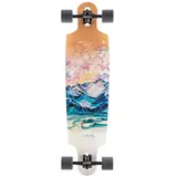 Landyachtz Longboard DROP CAT 38” DROP THROUGH LONGBOARD COMPLETE blau