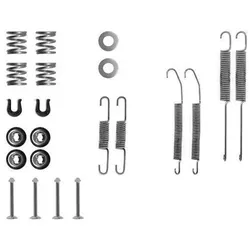 A.B.S. Zubehörsatz, Bremsbacken hinten rechts links  für NISSAN 41007-18000 43207-18000 0718Q