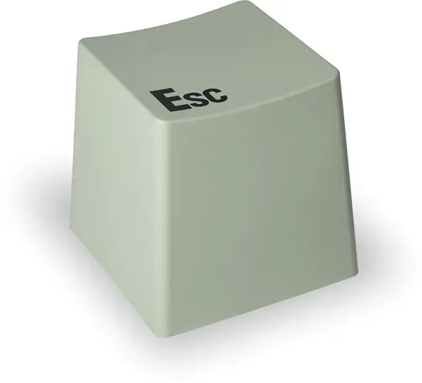 Kunststoffhocker BUTTON, grün