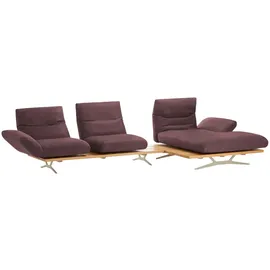 KOINOR Ecksofa Marilyn ¦ rot ¦ Maße (cm): B: 324 H: 96 T: 160.0