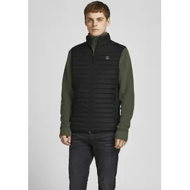 JACK & JONES Multi Bodywarmer Collar Noos Weste black L