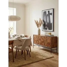 KADIMA DESIGN Sideboard 123 x 70 x 45 cm Braun