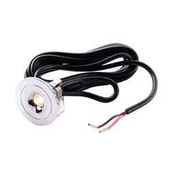 Deko-Light LED Deckeneinbauleuchte Punto Lumi 1W 3000K IP44 Silber