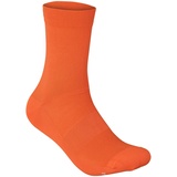 POC Fluo Sock Mid, Fluorescent Orange