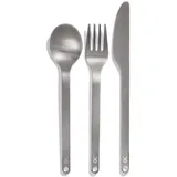 Hydro Flask Besteck-Set Kids 12 Oz Tumbler (4-tlg), 1 Personen, Edelstahl 18/8 silberfarben