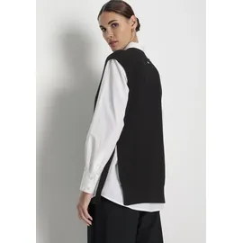 Hechter Paris Pullunder mit Seitenschnallen Gr. 44/46, black solid), , 93936448-44