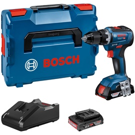 Bosch GSR 18V-55 Professional inkl. 2 x 2 Ah + L-Boxx 06019H5201