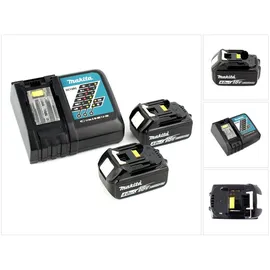 Makita Power Source Kit 18 V Li-Ion 2x 4,0 Ah + DC18RC Ladegerät
