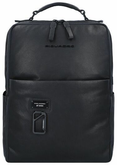 Piquadro Computer and  iPad  backpack with anti-theft cable nero