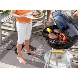 Primaflor Grillunterlage 90 x 120 cm grau