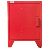 Jet-Line Aktenschrank Industrieschrank Büroschrank Metallschrank MINSKOW Spind rot Jet-Line