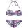 Buffalo Bügel-Bandeau-Bikini Damen marine-pink Gr.34 Cup A