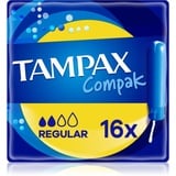 Tampax Compak Regular Tampons mit einem Applikator 16 St.