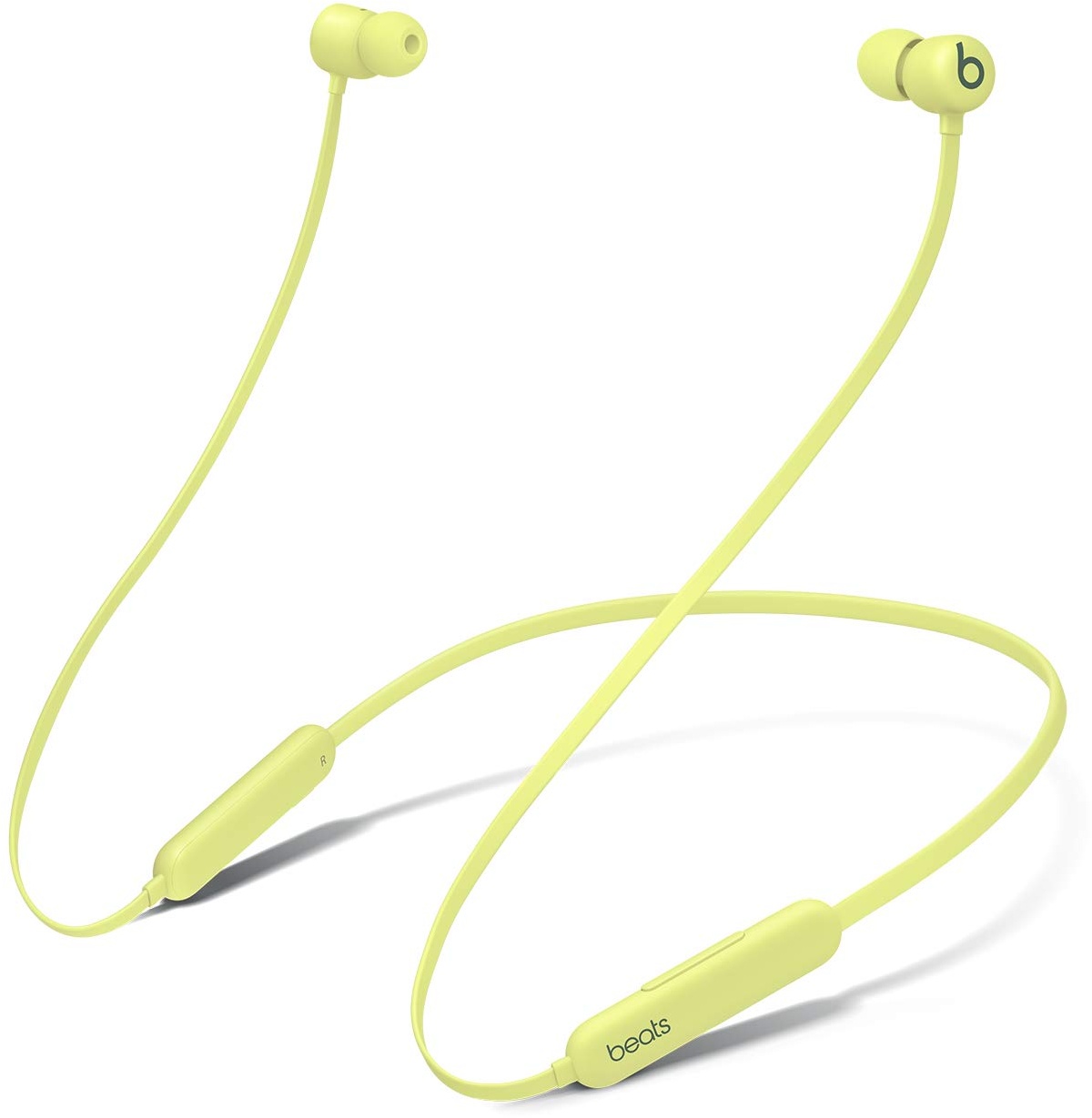 Beats Flex In-Ear Kopfhörer – Apple W1 Chip, magnetische In-Ear Kopfhörer, Bluetooth Klasse 1, 12 Stunden Wiedergabe, kabellos – Yuzugelb
