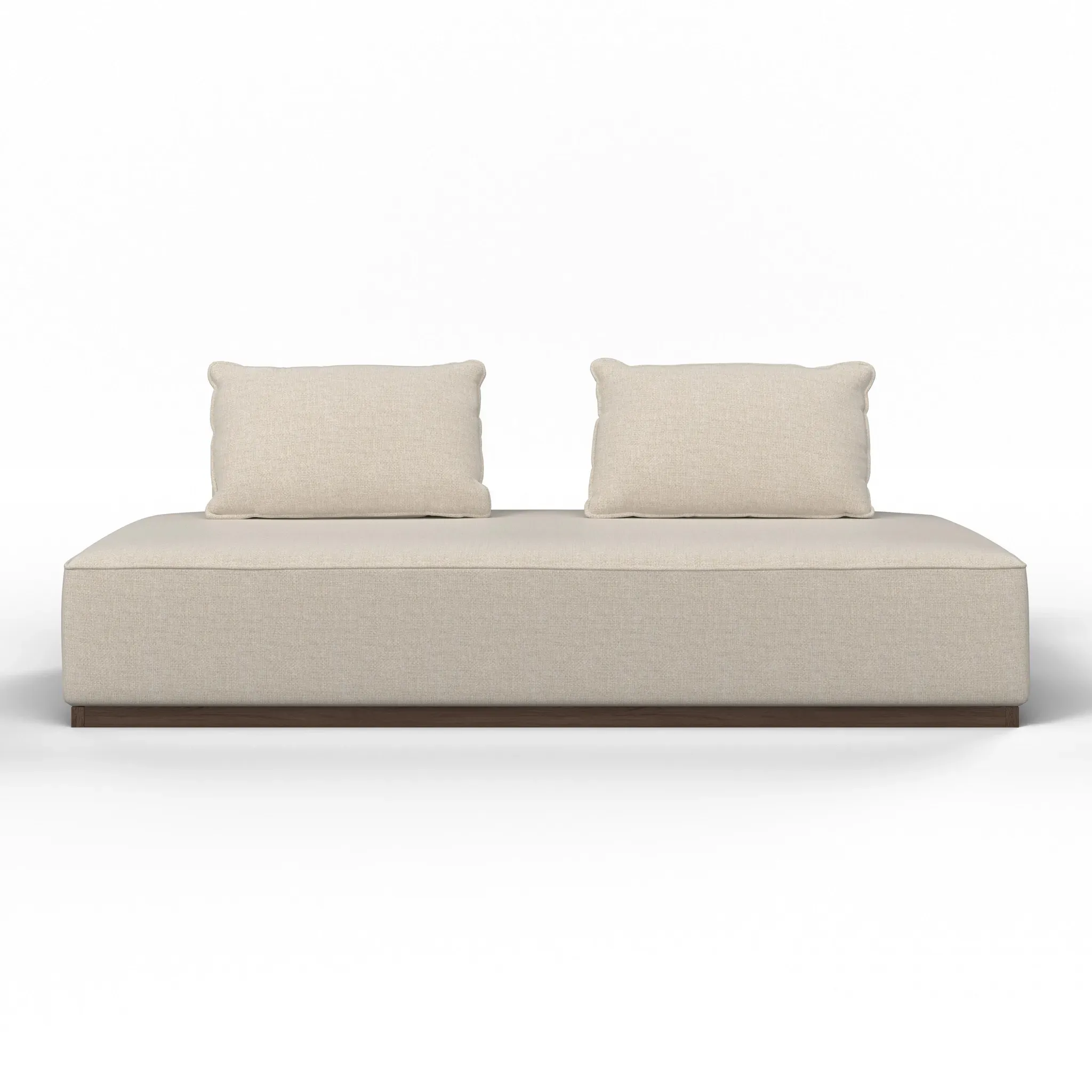 Sofa Christina Beige Webstoff