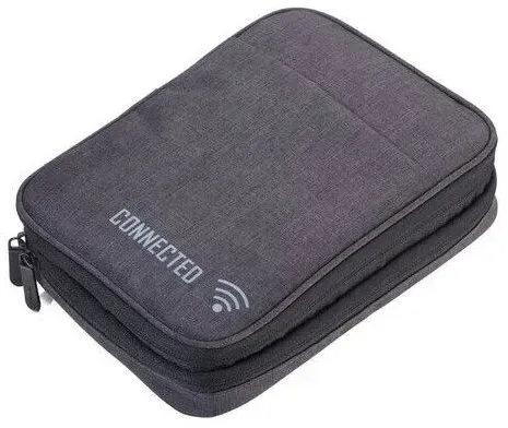 TROIKA CONNECTED Personal Organizer Polyester Grau