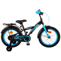 Volare Thombike Kinderfahrrad - Jungen - 16 Zoll - Schwarz Blau