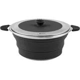 Outwell Faltbarer Topf Mit Deckel - Midnight Black - One Size