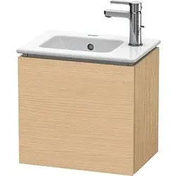 Duravit L-Cube Waschtisch-Unterschrank LC6272L3030 42x29,4x40cm, wandhängend, Tür links, Eiche natur