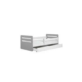 Möbel Kraft Bett ¦ grau ¦ Maße (cm): B: 90 H: 65