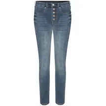 LASCANA High-waist-Jeans Damen blue-washed Gr.38