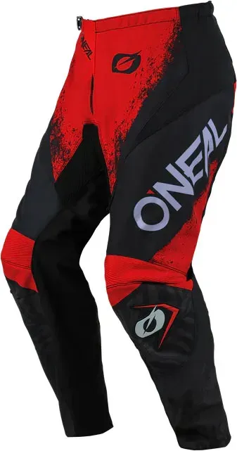 ONeal Element Shocker S25, Textilhose - Schwarz/Rot - 30