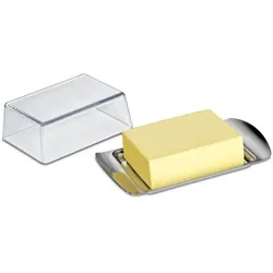 Küchenprofi Butterdose Compact Edelstahl Silber