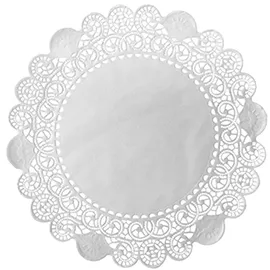 Duni Tortenspitzen Rund Ø 36 cm 500 St. Gold
