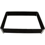 Siena Garden R12001-4BK-GBX Hochbeet 120 x 80 x 19,5 cm Schwarz