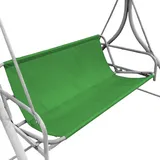 Ersatz-Schaukelsitzbezug, Abdeckung für die Sitze der Hollywoodschaukel, wasserdichte Sitzbezug, Stuhlbezug Terrassenschaukelkissen für Gartenschaukel, Hof, Balkon (115 x 48 x 48 cm, Grün)