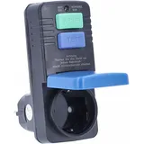 as - Schwabe AS Schwabe 45230 Personenschutz-Zwischenstecker PRCD 230V Schwarz IP44