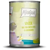 MjAMjAM – Senior 400g MjAMjAM Katze 6x400g Senior-DUO Ente und Kaninchen