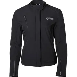 GMS-Moto Luna, Textiljacke Damen - Schwarz - 3XL