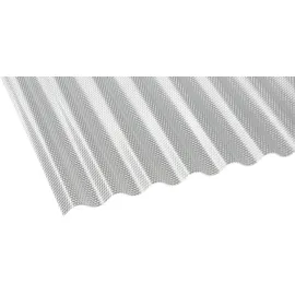 guttagliss PC Profilplatte Wabe Sinus 76/18 200 x 104,5 cm klar