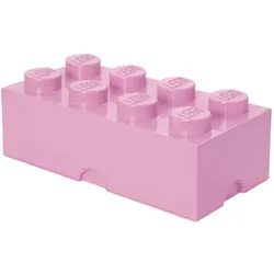 Room Copenhagen LEGO Storage Brick 8, Aufbewahrungsbox, Rose, Monochromatisch, R