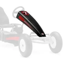 BERG Frontspoiler für BERG Classic Gokarts schwarz/rot