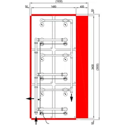 Roth Doppelwand-Tank Plus 3 für Heizöl Batterie-Set, 1.000 Liter
