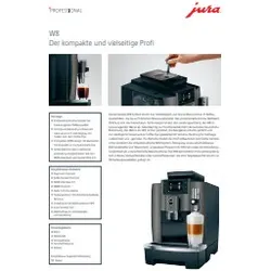 JURA Kaffeevollautomat Jura W8 dark inox 15550
