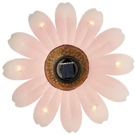 EDM Blume Solar Ø14x4cm mehrfarbig