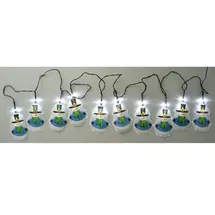 Buri WH Solar LED Lichterkette diverse Design Schneemann